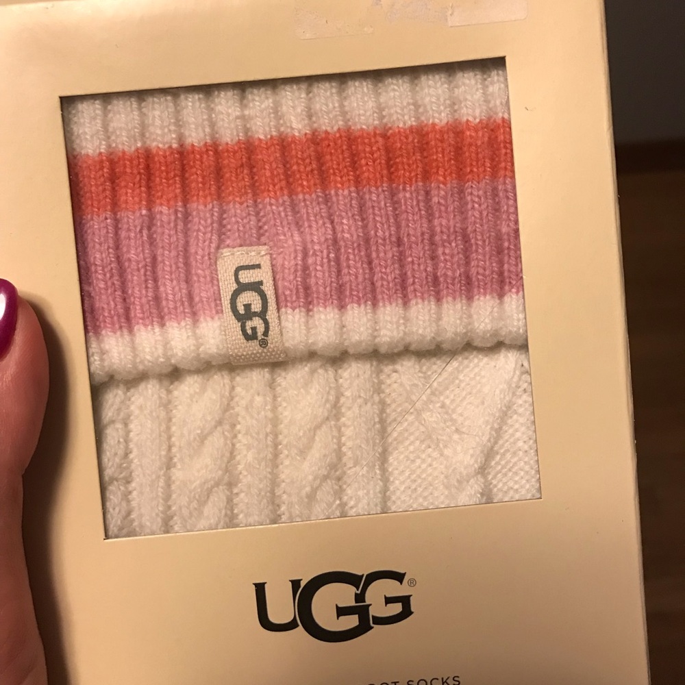 NWT Ugg rainboot socks